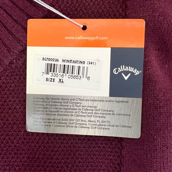 CALLAWAY GOLF VEST NIAGARA FALLS CC BRAND NEW - Picture 3 of 9